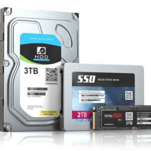 Hard Disk Drives (HDD) / Solid State Drives (SSD)